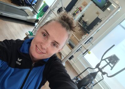 Kayleigh van der Heijden, fysiotherapeut in Zwitserland